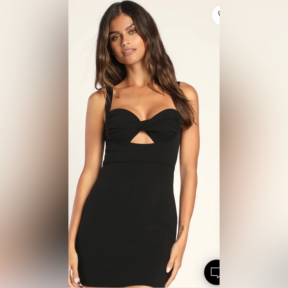 LULUS BLACK DRESS BRAND NEW NEVER BEEN WORN
